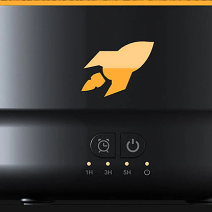 Humidificador volcánico